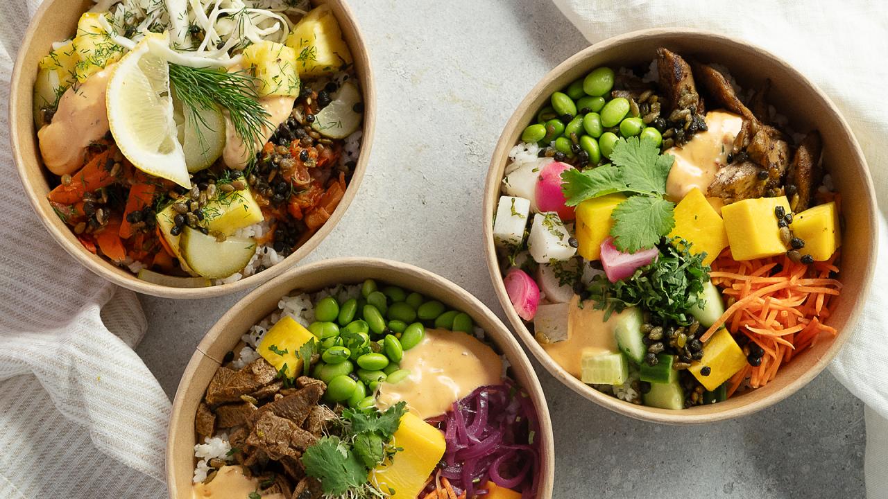 tibits Poké Bowls